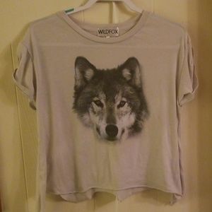 Wildfox wolf Tshirt